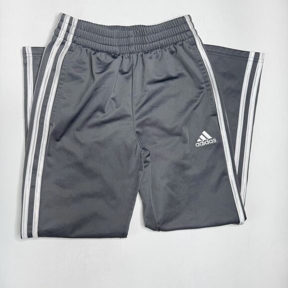 ADIDAS Boys Gray Track Pants - Picture 3 of 3